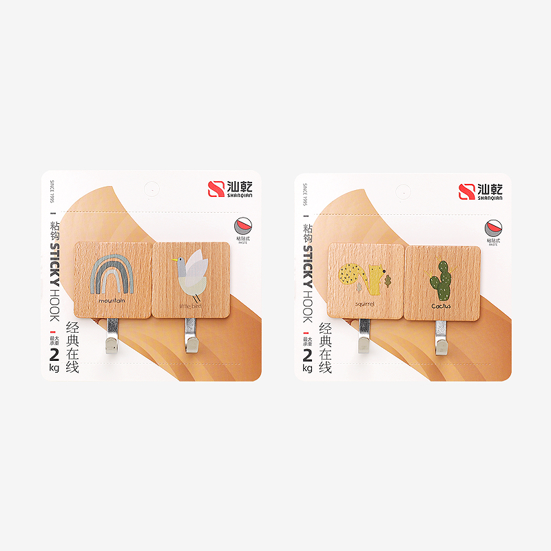 汕乾8572實(shí)木粘鉤