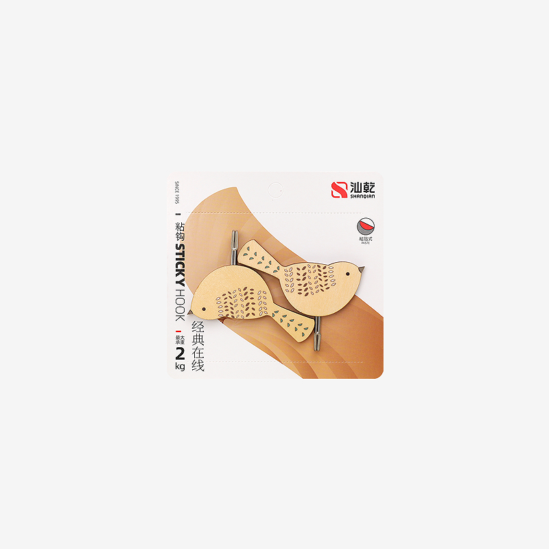汕乾8632創(chuàng)意木粘鉤